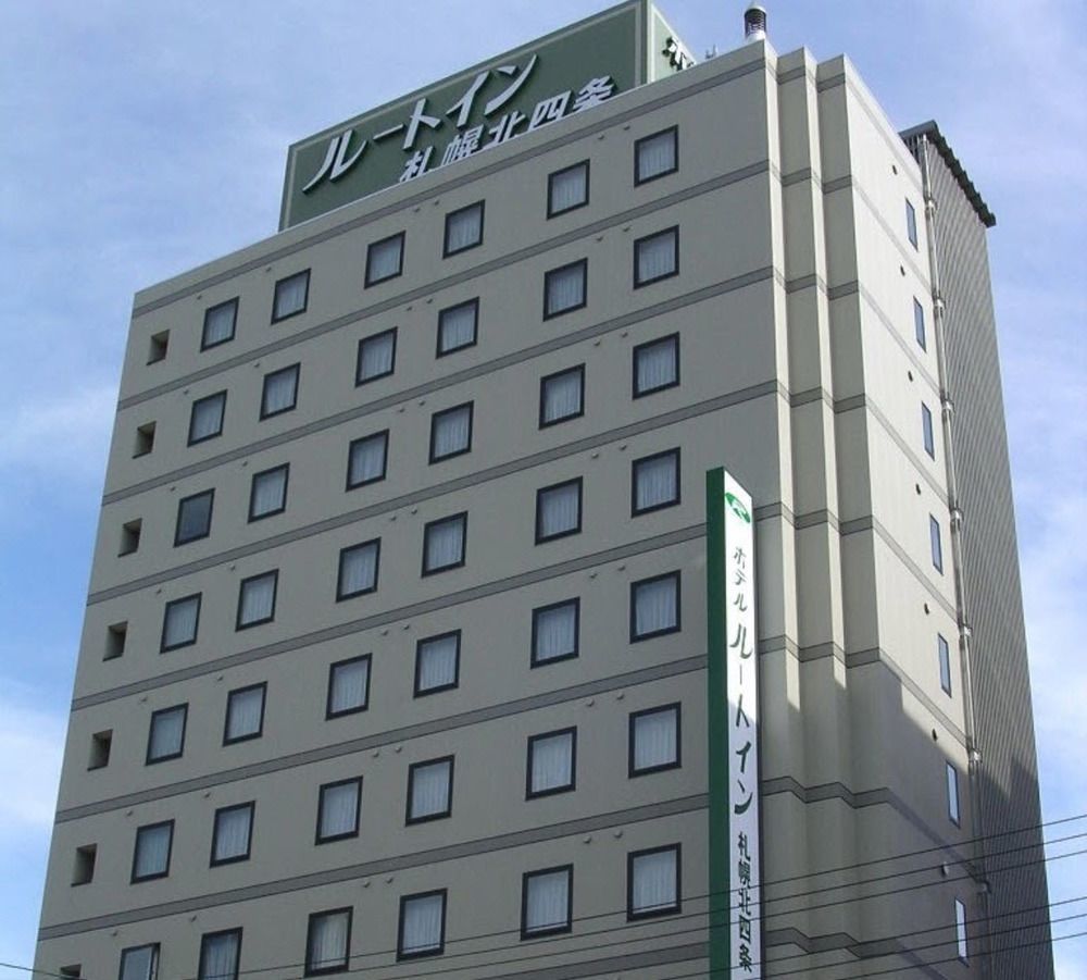 Hotel Route-Inn Sapporo Kitayojo Exterior foto